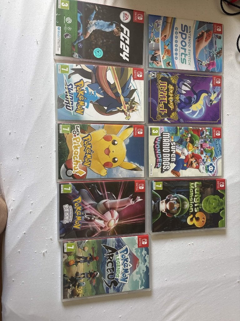 Nintendo Switch Games - Mario, Pokemon, etc.., Ophalen, Overige genres, Zo goed als nieuw, Eén computer