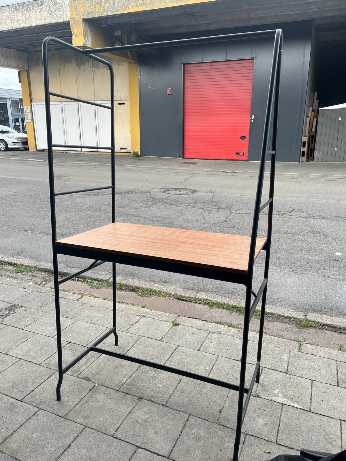 Bureau / table haute IKEA HÅVERUD, Maison & Meubles, Enlèvement, Comme neuf, Rectangulaire, Industriel