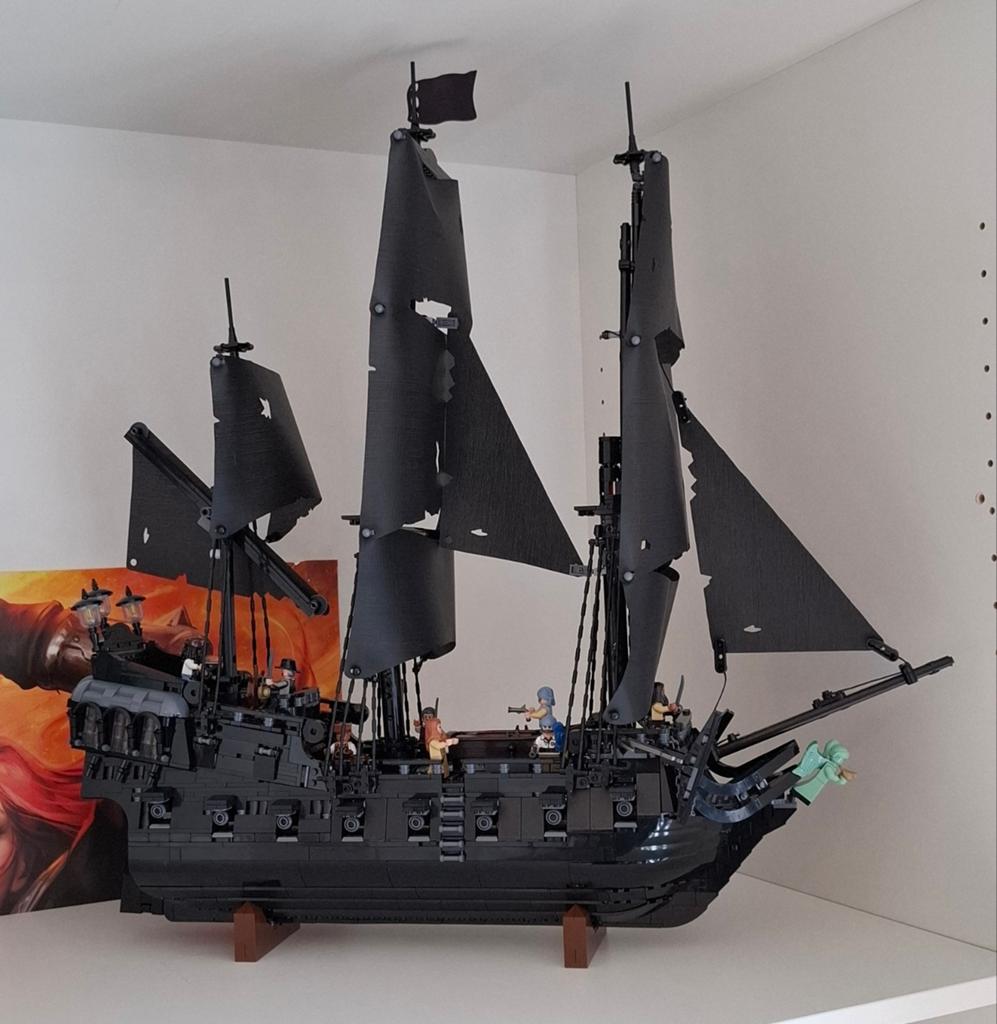 Piratenschip van Kapitein Jack Sparrow, Ophalen