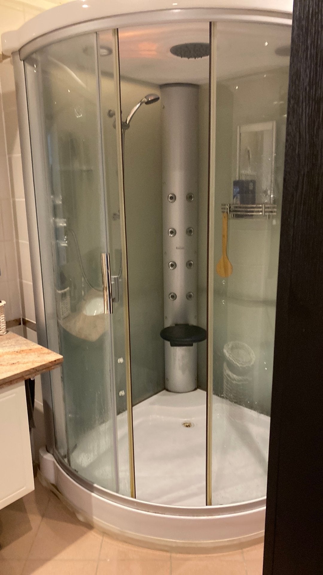 Douchecabine gratis, Ophalen, Gebruikt, Met douche