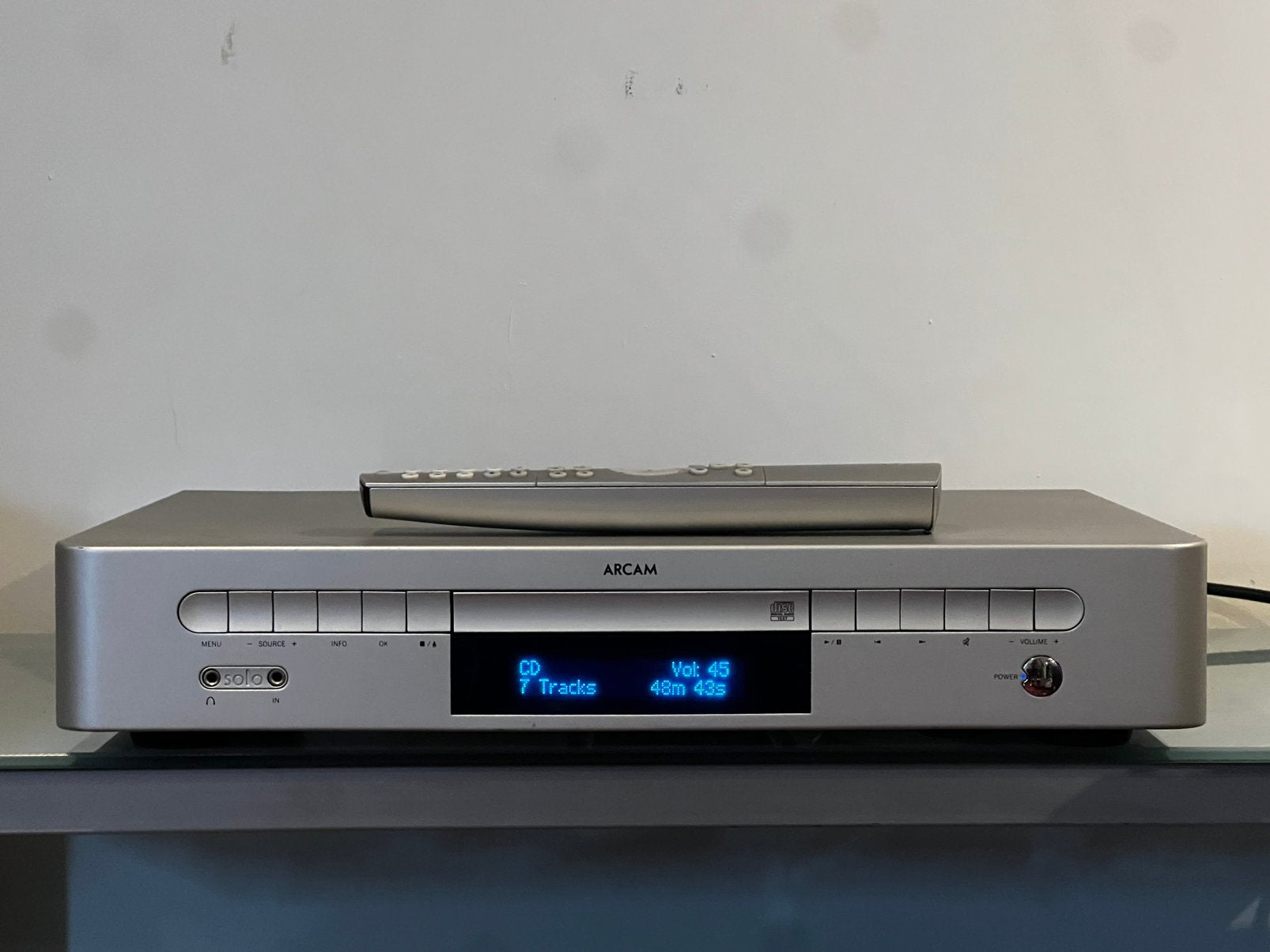 Arcam Solo ( bien lire svp), TV, Hi-fi & Vidéo, Enlèvement ou Envoi, Comme neuf, Lecteur CD