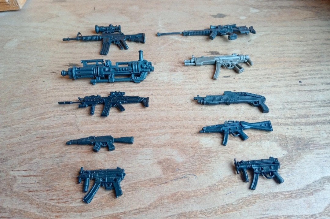 Chap mei soldier force mixed wapen set leger speelgoed, Verzenden, Gebruikt