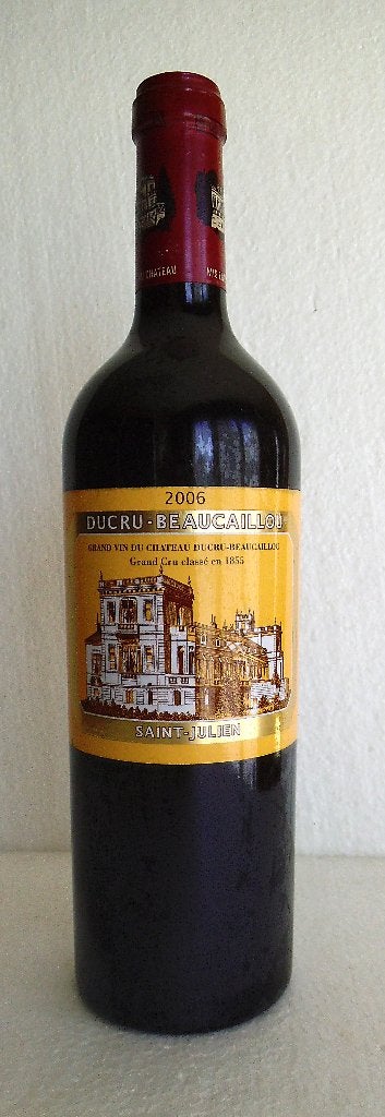 CHÂTEAU DUCRU-BEAUCAILLOU 2006 - SAINT JULIEN - 2ème G C C, Neuf, Enlèvement ou Envoi, Pleine, Vin rouge