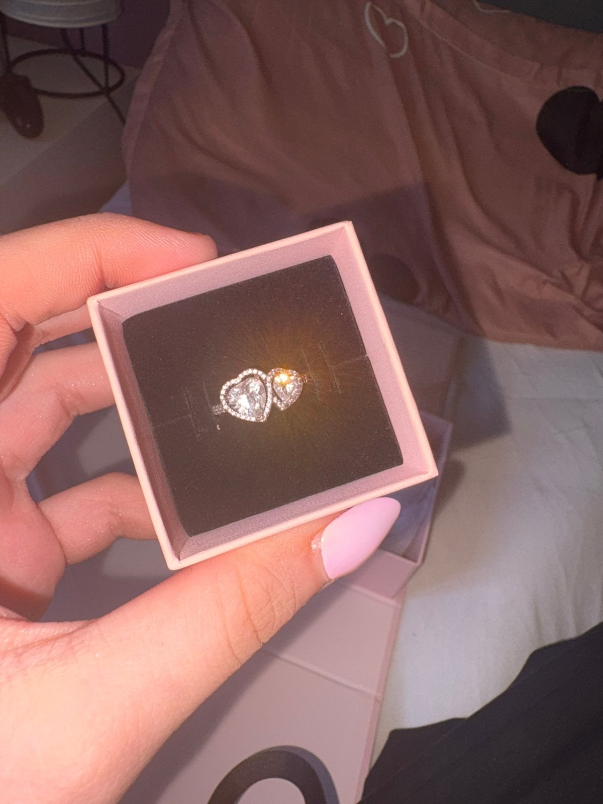Pandora ring, Handtassen en Accessoires, Bedels, Ophalen, Zo goed als nieuw, Zilver, Pandora