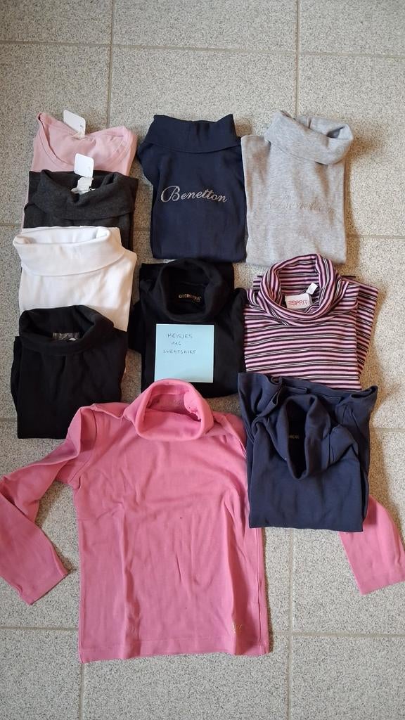 Longsleeves maat 116, Jongen of Meisje, Ophalen of Verzenden, Zo goed als nieuw, Shirt of Longsleeve