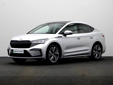Skoda Enyaq CoupÃ© 82 kWh 80 CoupÃ© Clever, Autos, Argent ou Gris, Achat, Entreprise, Chargement par induction pour smartphones