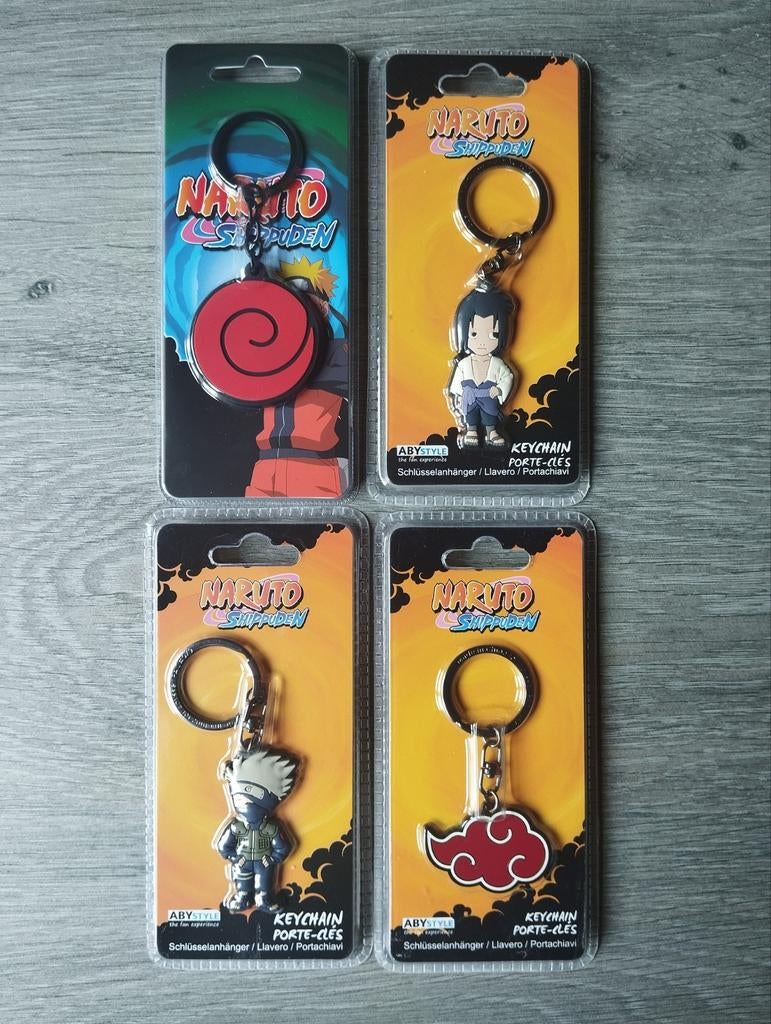 Naruto : Lot portes-clés, Envoi, ABYstyle, Difuzed, ..., ...
