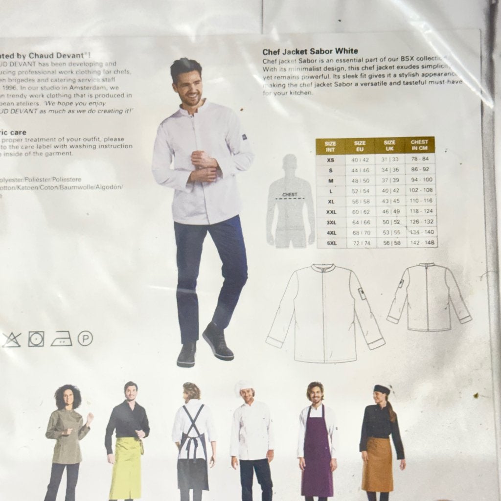 kok  ,chef jacket  meerdere stuks  xl en xxl nieuw, Ophalen of Verzenden, Nieuw in verpakking, Overige typen