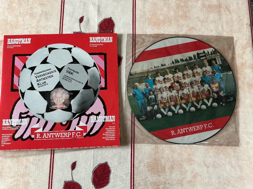 R.Antwerp Fc Picture disc, Picture disc, Ophalen of Verzenden