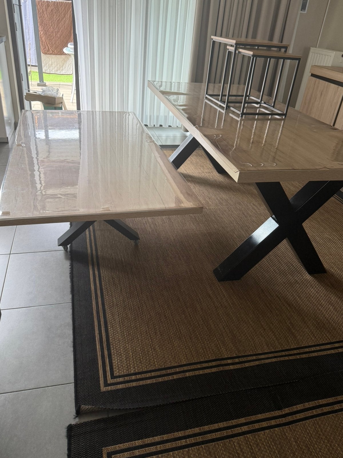 Complete eetkamer kan ook apart verkocht worden, Ophalen, Gebruikt