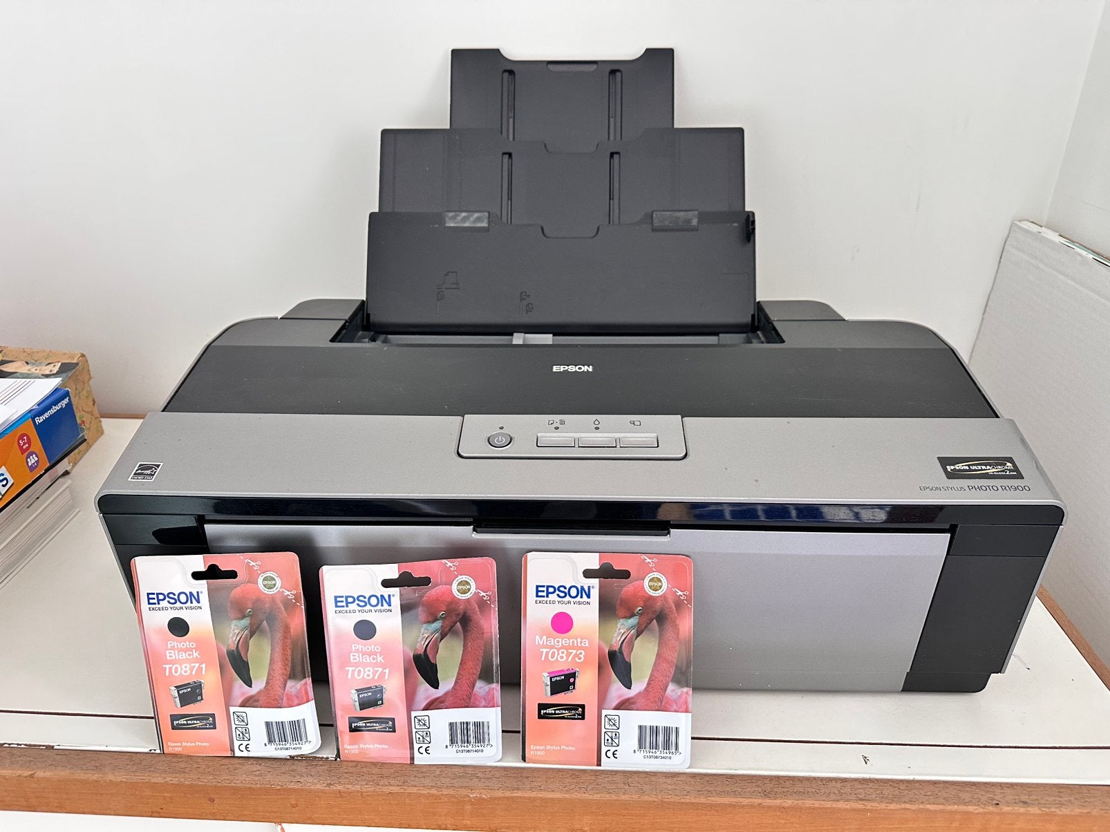Epson stylus photo R1900, Computers en Software, Printers, Ophalen, Gebruikt, Inkjetprinter, Printer