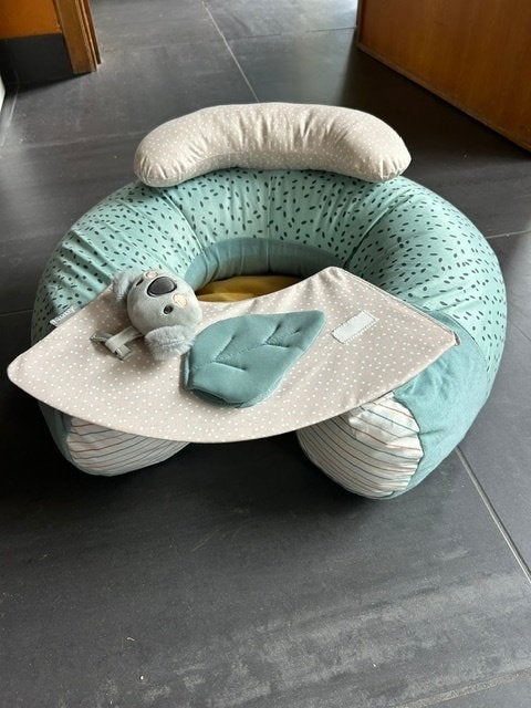 Opblaasbaar Zitkussen baby, merk Nüby, Kinderen en Baby's, Ophalen, Zo goed als nieuw
