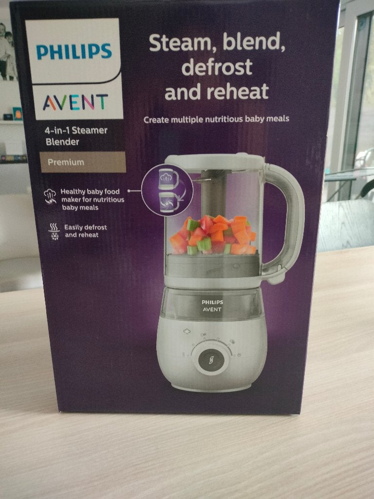 Philips Avent steamer blender, Ophalen, Gebruikt, Philips Avent, Ontdooifunctie