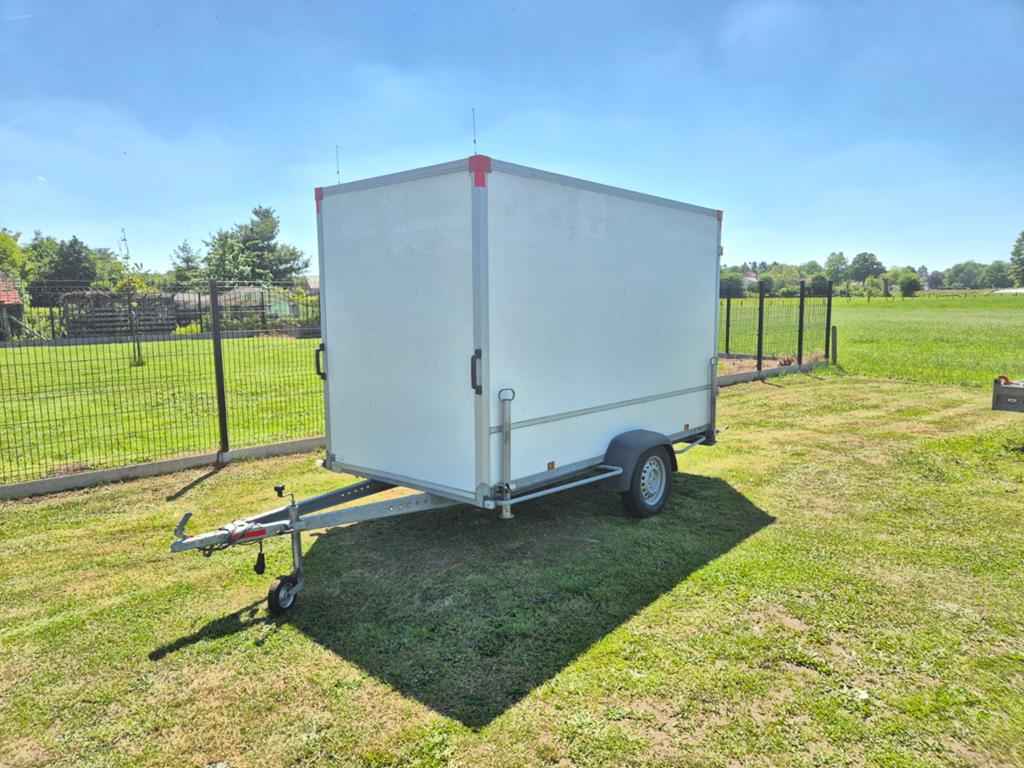 Power trailer gesloten enkelasser 750kg, Auto diversen, Ophalen