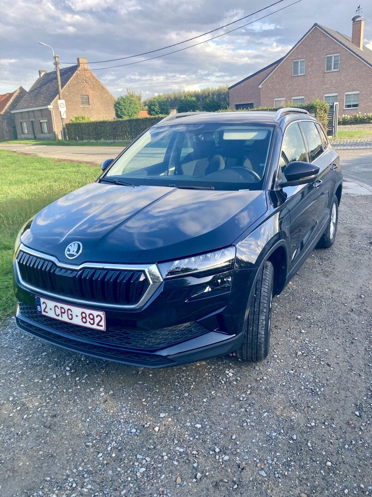 Skoda karoq ambition, Auto's, Voorwielaandrijving, Stof, Zwart, Karoq