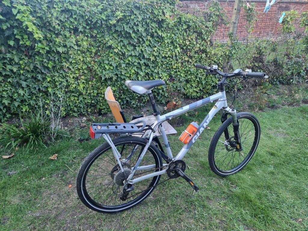 Vèlo vtt giant, Enlèvement