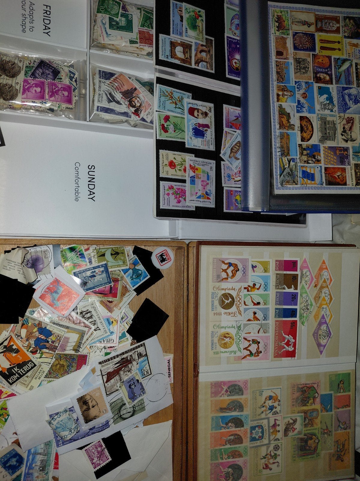 Colectie postzegels, albums + los., Postzegels en Munten, Postzegels | Volle albums en Verzamelingen, Ophalen