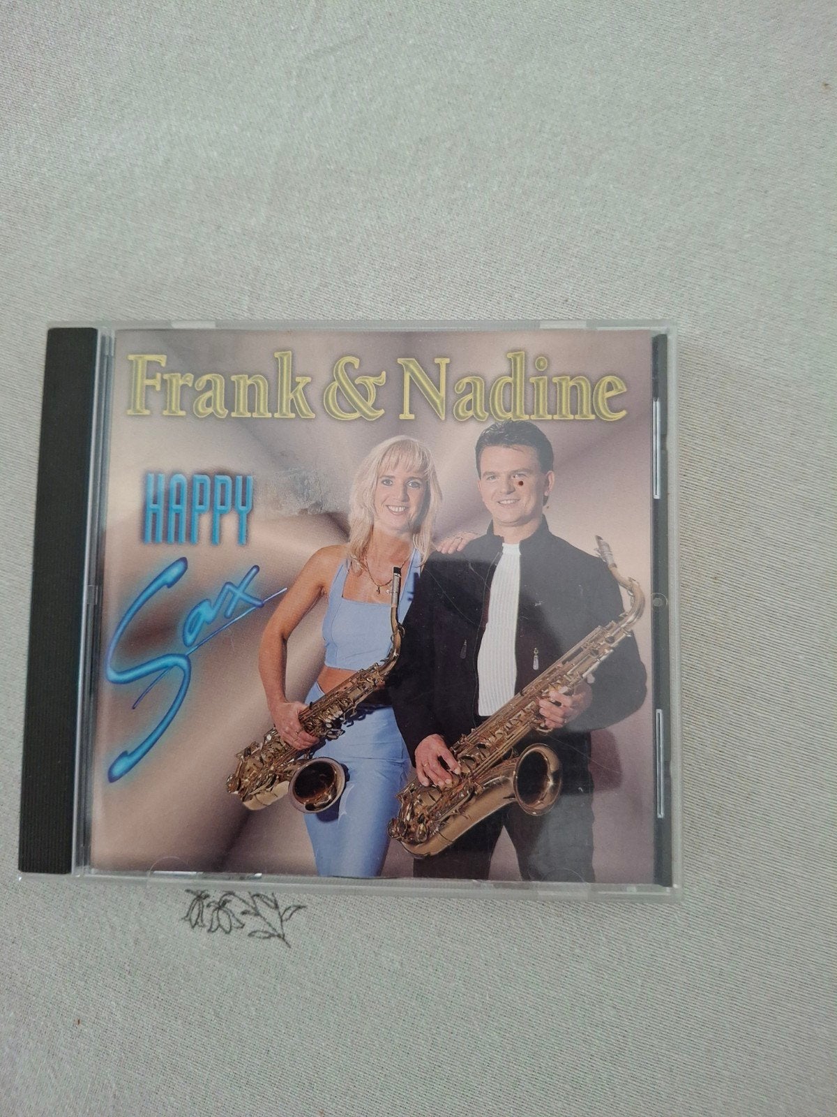 Cd frank & nadine  happy sax, Ophalen of Verzenden
