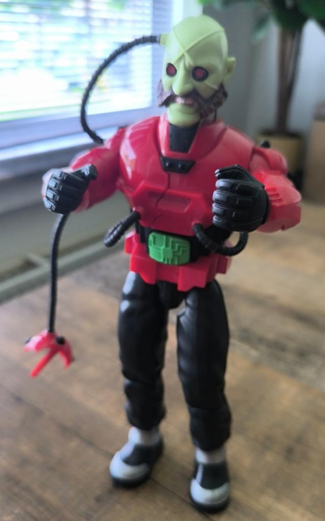 Robot Dr X Vintage Action Man Red Explosive Armor Cyborg, Enlèvement, Comme neuf