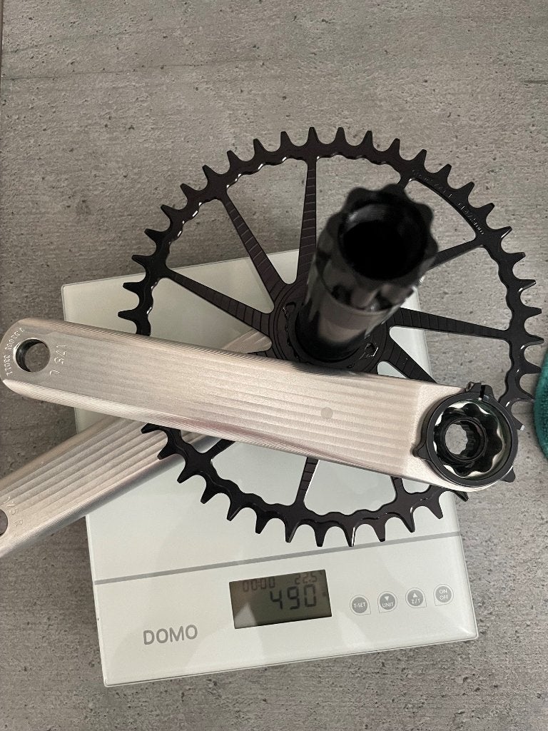 pédalier gravel/route GARBARUK, Enlèvement ou Envoi, Comme neuf, Pédalier ou Pédales, Aluminium