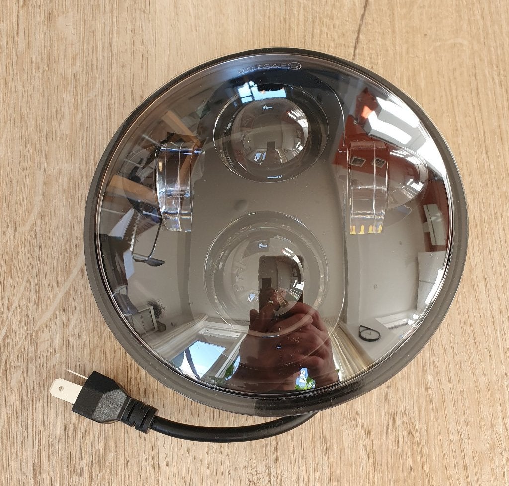 Koplamp lens Harley 5,75" dyna, sportster, softtail, Ophalen of Verzenden, Nieuw