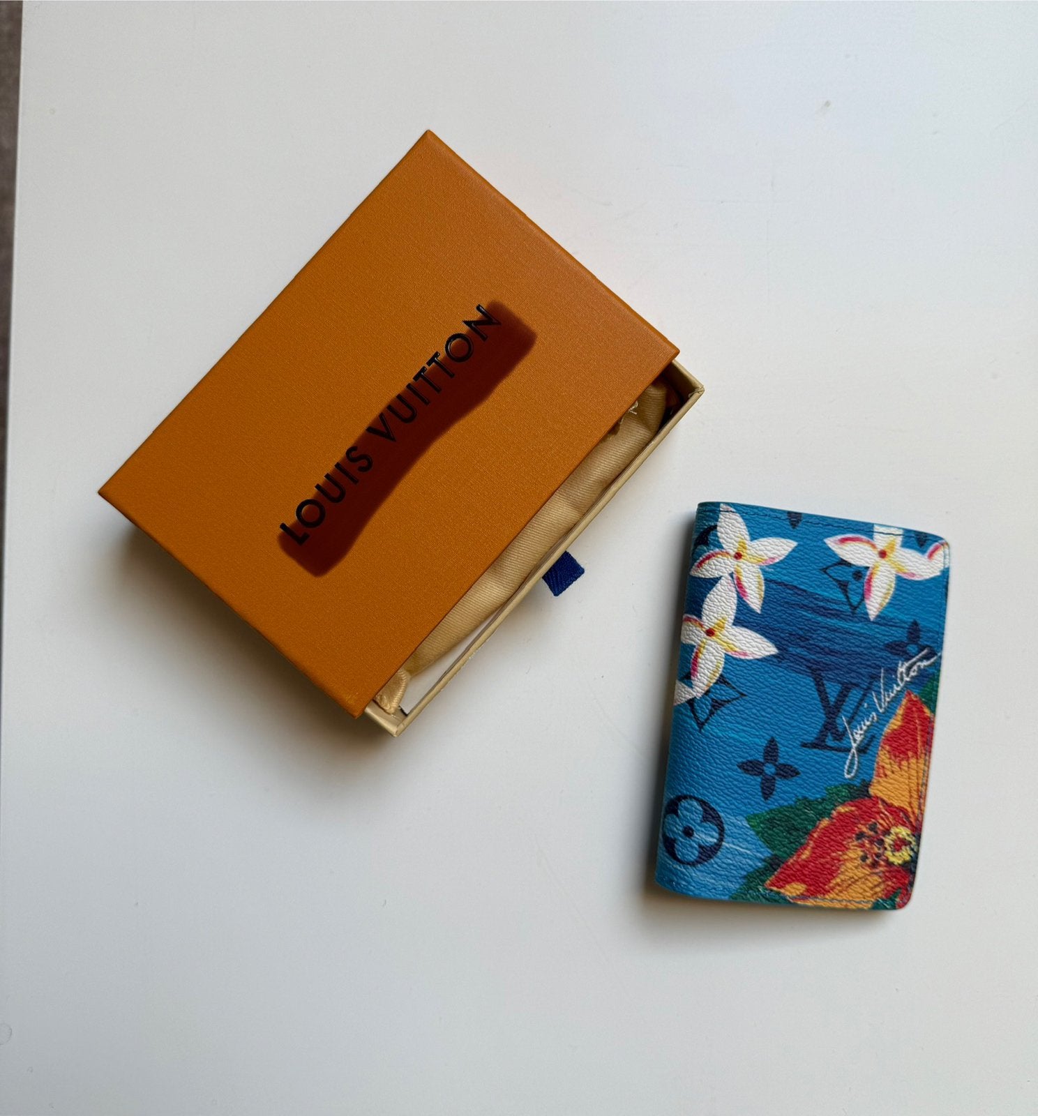 Pocket Organizer Cardholder Wallet Surfin Bright Blue, Overige merken, Blauw, Nieuw, Ophalen of Verzenden