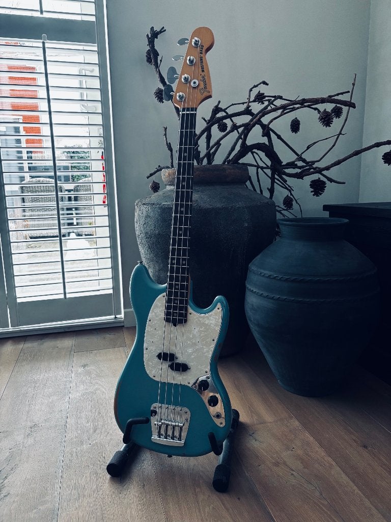 Fender JMJ bas, Muziek en Instrumenten, Snaarinstrumenten | Gitaren | Bas, Ophalen, Zo goed als nieuw, Elektrisch