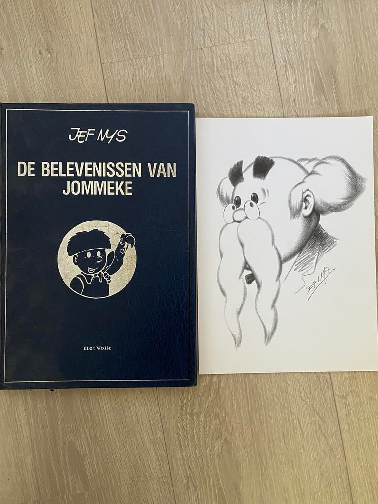 Jommeke met tekening en handtekening, Ophalen, Zo goed als nieuw
