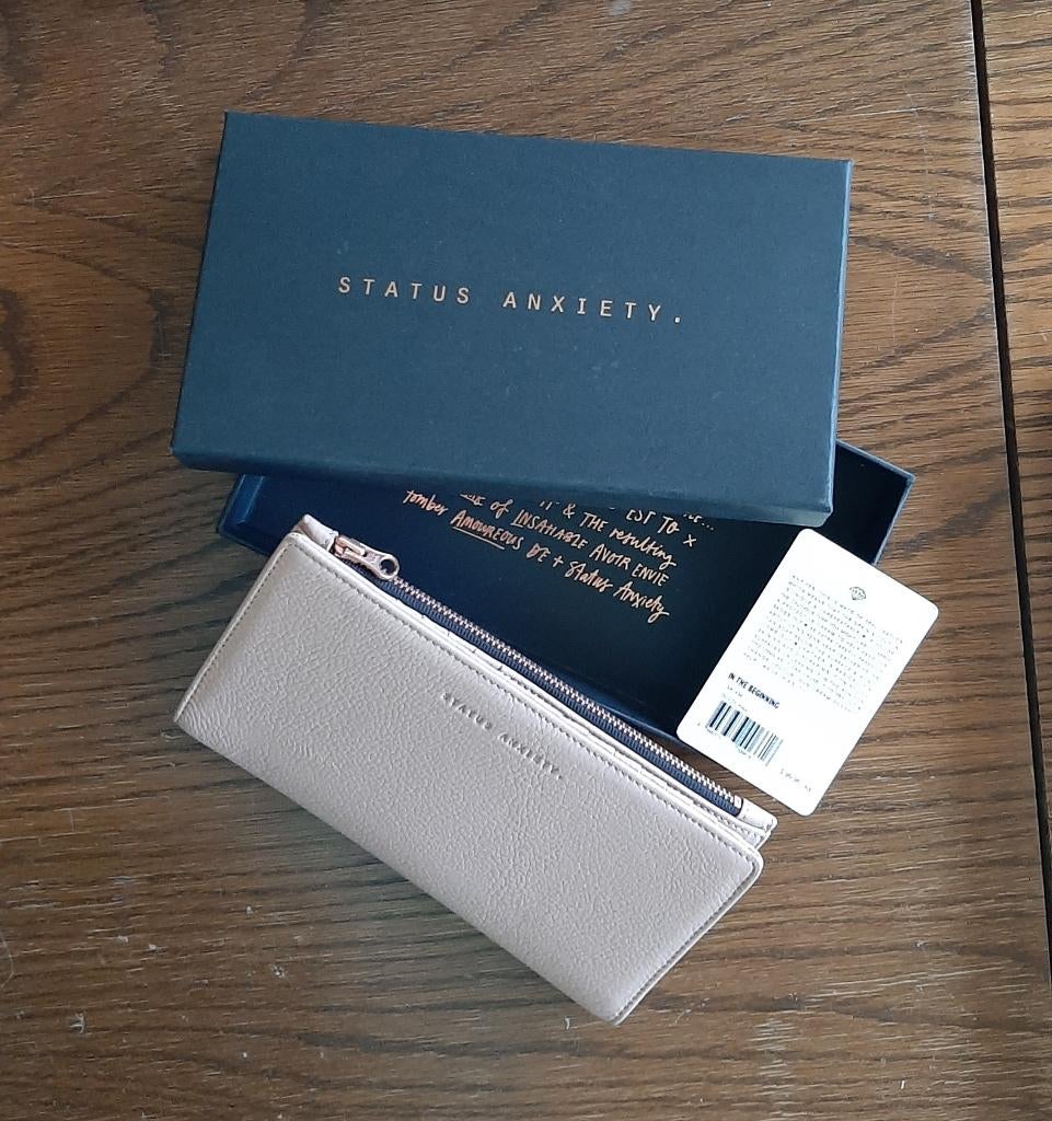 Genuine leather wallet portemonnee, Handtassen en Accessoires, Portemonnees, Overige merken, Nieuw, Ophalen of Verzenden, Leder