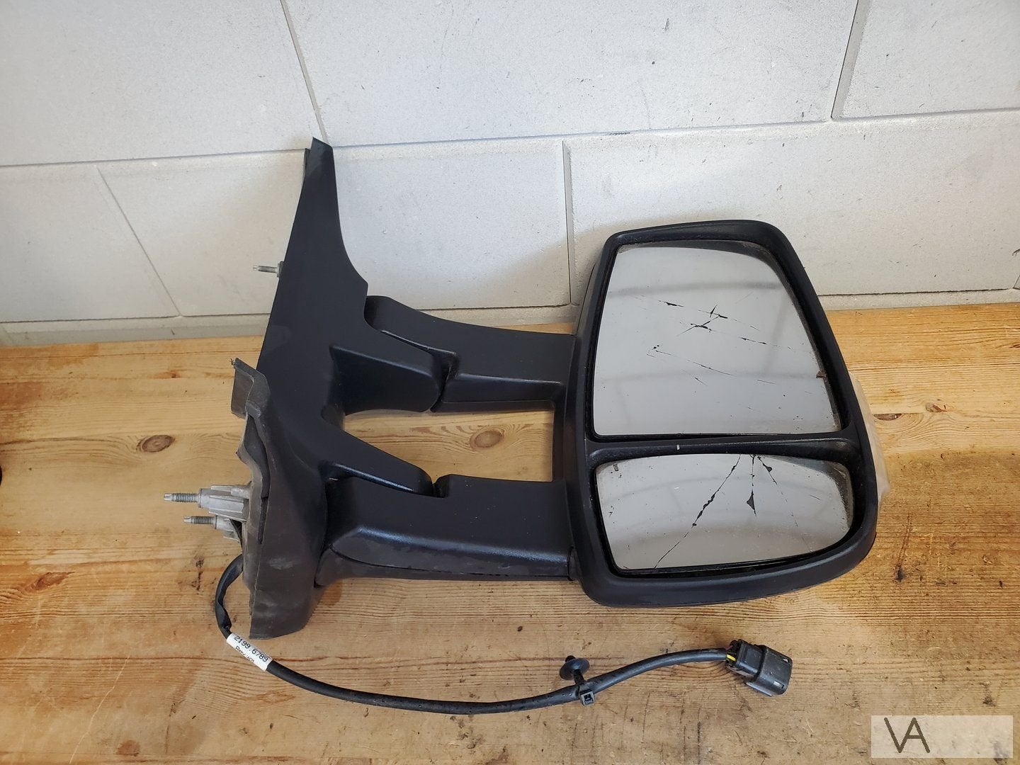 Ford Transit 2013 - 2020 spiegel links LANG bakwagen schade, Gebruikt, -, -, Ophalen of Verzenden