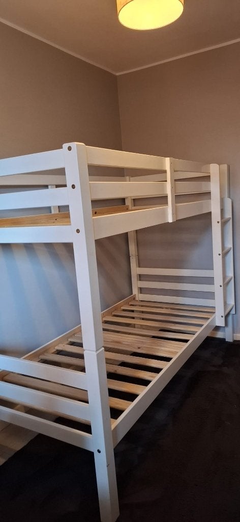 Lit superposé + bureau, Maison & Meubles, 90 cm, 210 cm, Enlèvement, Utilisé
