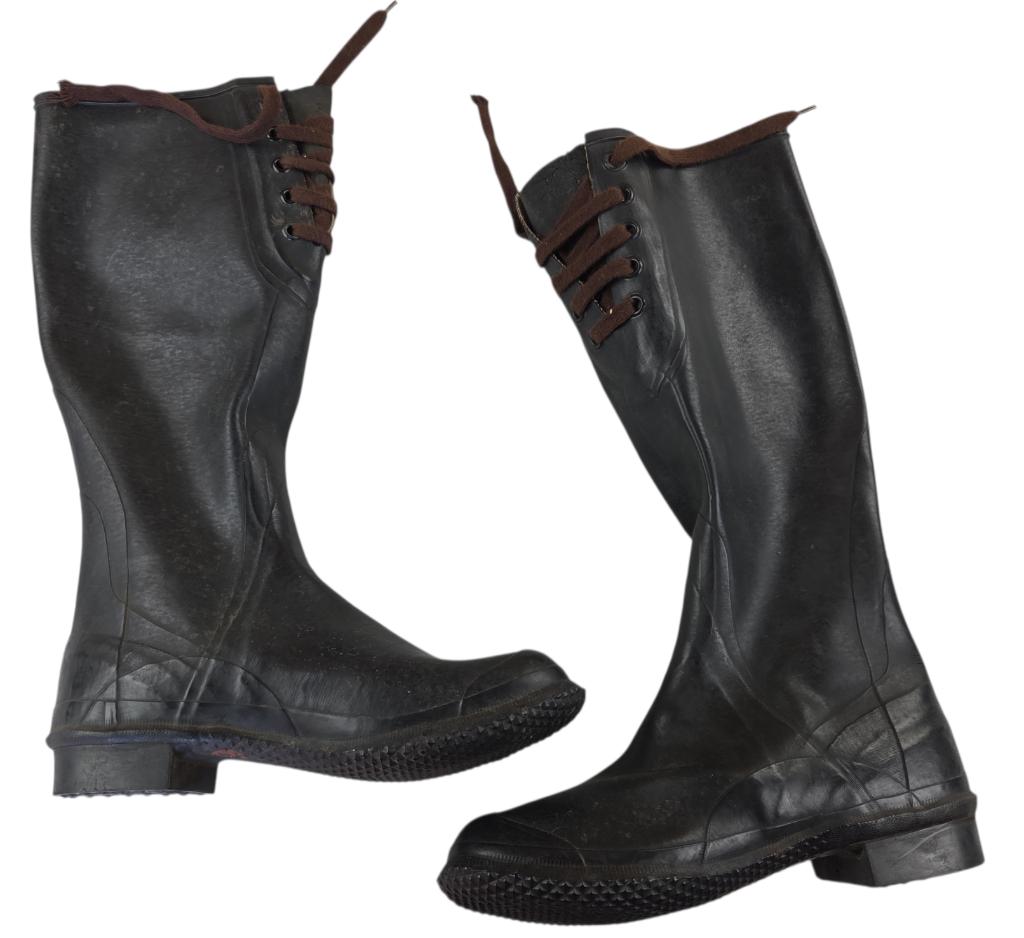 un ensemble de bottes Goodyear Rubber Co 1942 de, Collections, Objets militaires | Seconde Guerre mondiale, Enlèvement ou Envoi