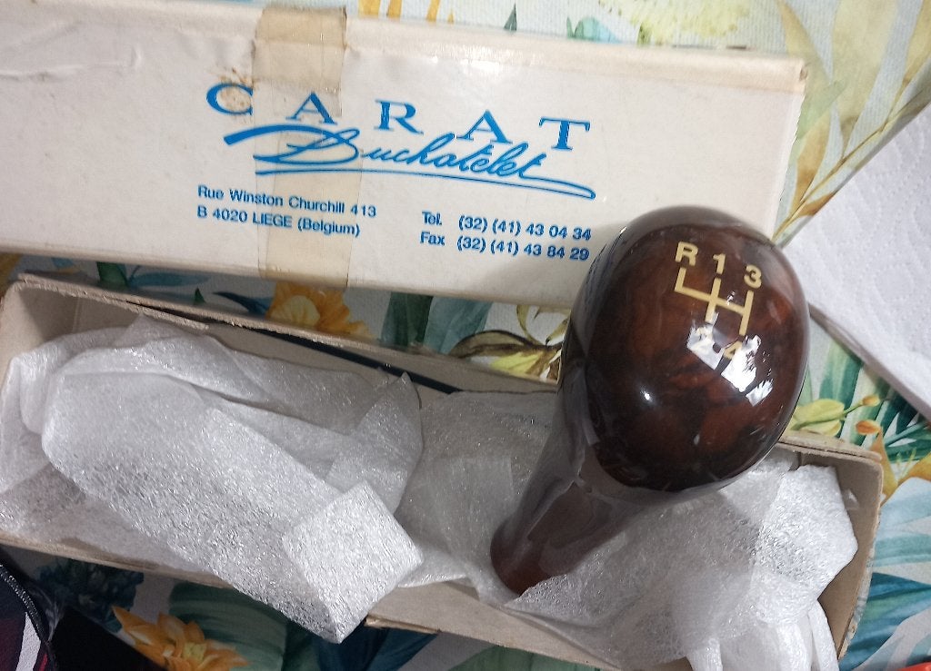 Pommeau de vitesse neuf en bois de noyer - Carat Duchatelet, Enlèvement, Neuf
