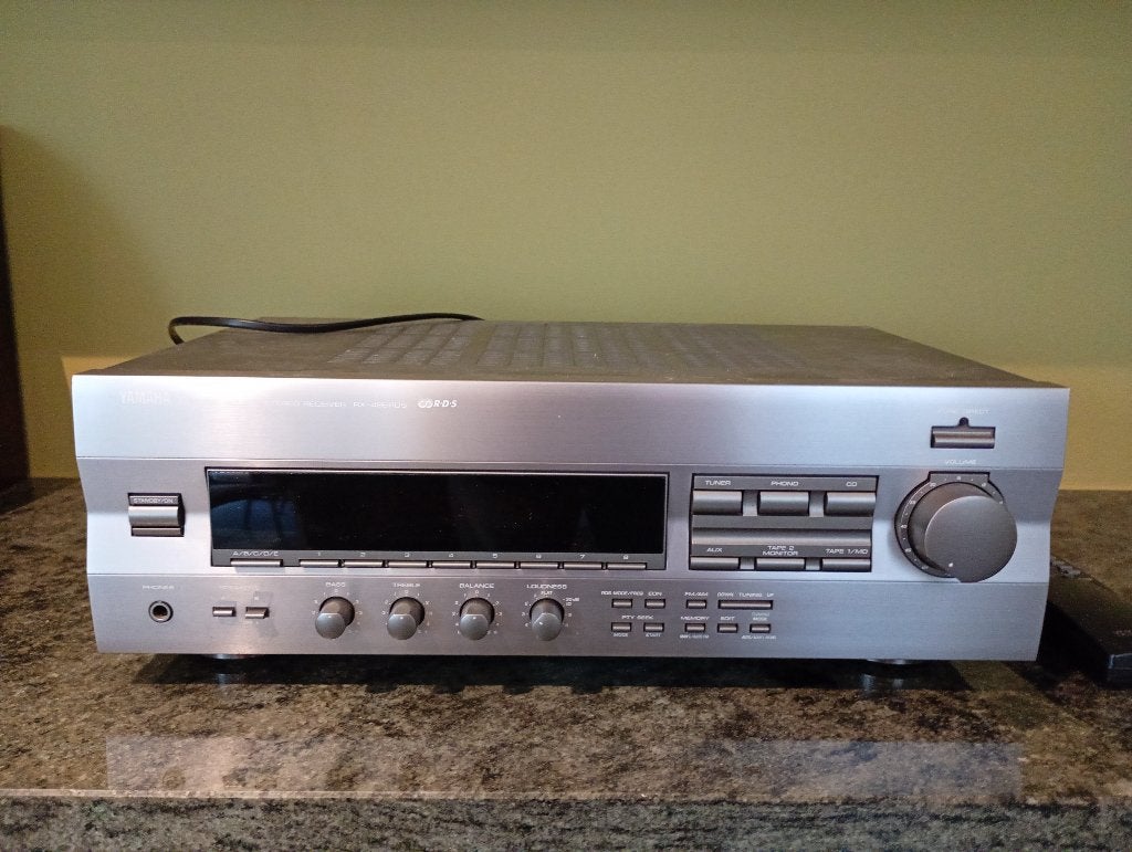 YAMAHA Stereo Receiver RX-496RDS versterker als nieuw, Audio, Tv en Foto, Versterkers en Ontvangers, Ophalen, Zo goed als nieuw