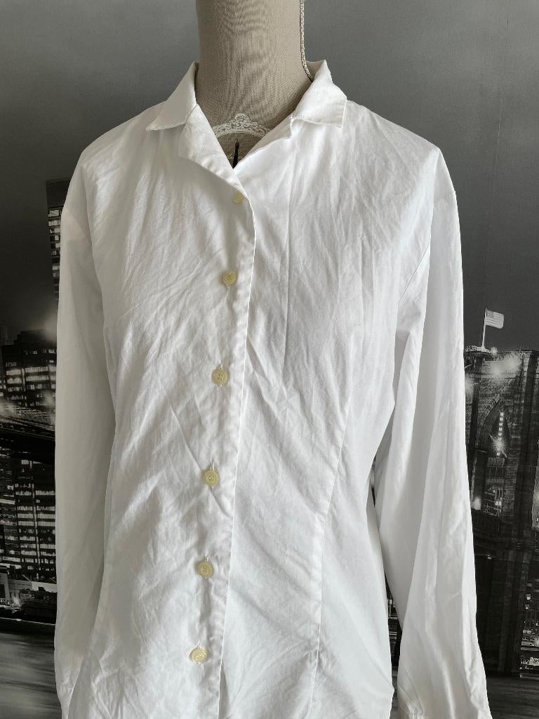 prachtige witte blouse Benetton - M, Maat 38/40 (M), Verzenden, Benetton, Wit