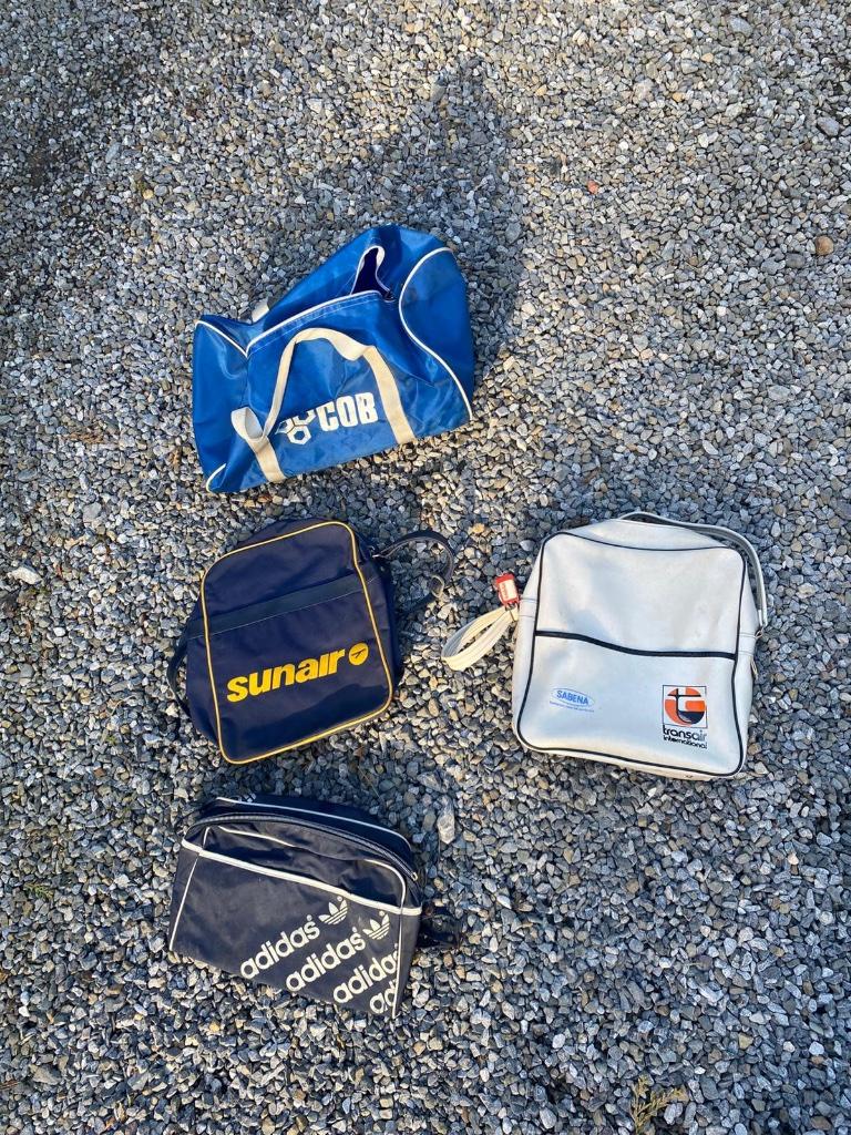 Sacs vintage ancien Sabena, cob, adidas, sunair, Ophalen, Gebruikt