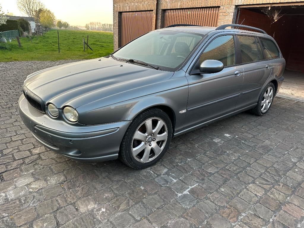 Jaguar X-Type Estate Sport 2.0D 05/2006 Airco, Autos, Argent ou Gris, Achat, 4 portes, Boîte manuelle