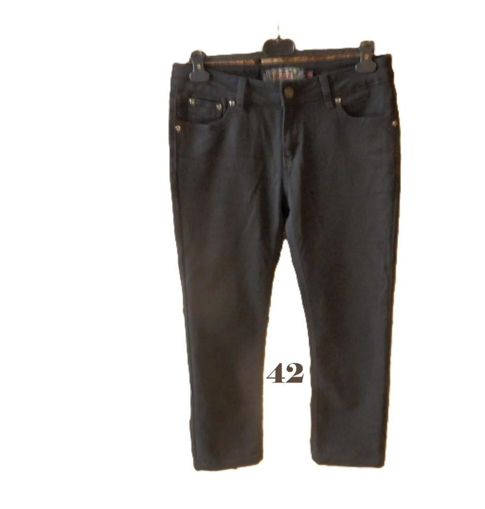 (31)- jeans femme t.42 noir - onado -, Kleding | Dames, Onado, Zwart, Ophalen of Verzenden, Zo goed als nieuw