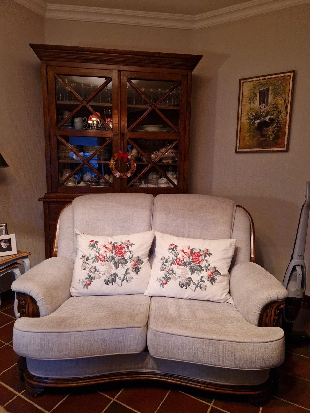 set de salon (3 pièces), Maison & Meubles, Enlèvement, Utilisé