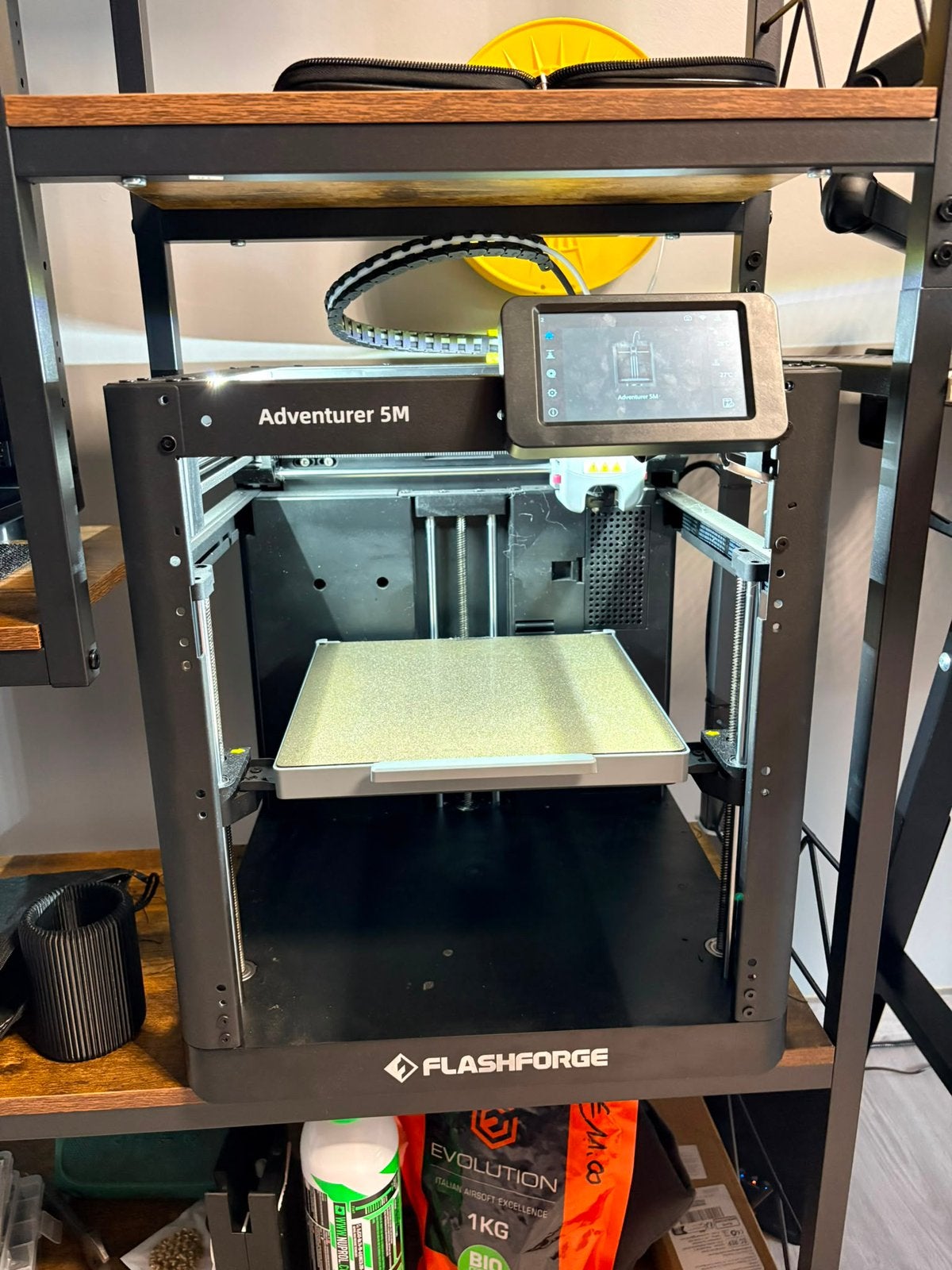 3D printer Flashforge, Computers en Software, 3D Printers, Ophalen, Ingebouwde Wi-Fi, Zo goed als nieuw, Filament