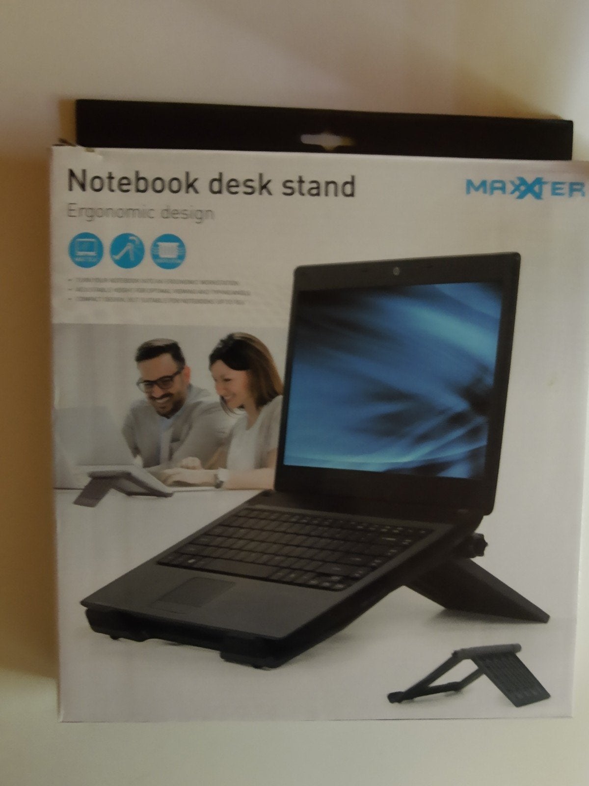 Notebook desk stand, Informatique & Logiciels, Supports d'ordinateur portable, Enlèvement