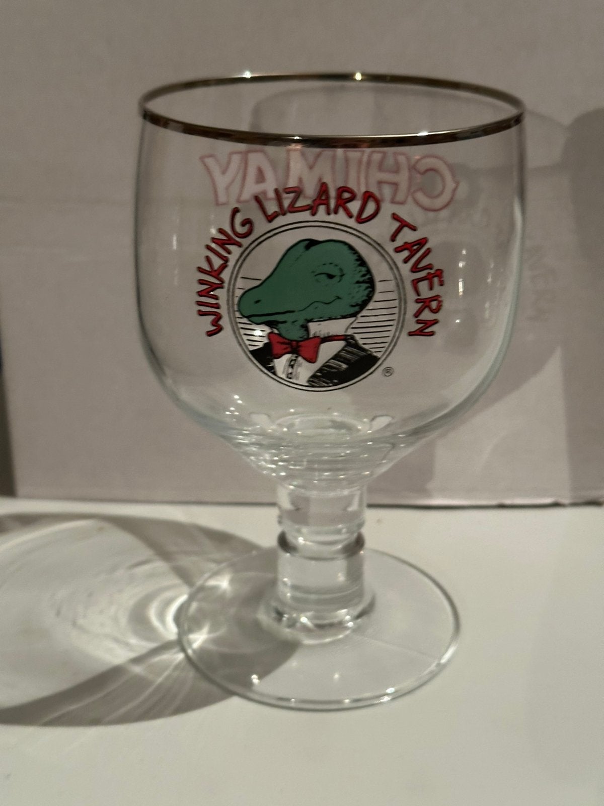 Chimay Winking Lizard Duvel, Verzamelen, Ophalen of Verzenden, Zo goed als nieuw, Duvel
