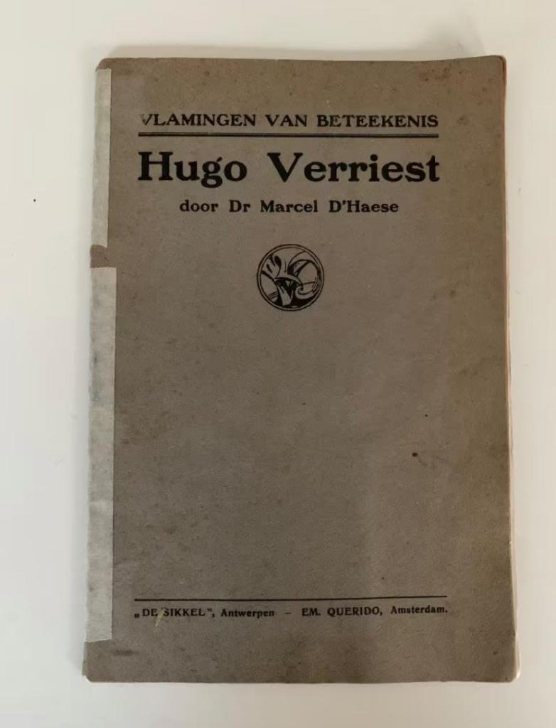 Vlamingen van beteekenis Hugo Verriest, Ophalen of Verzenden, Gelezen