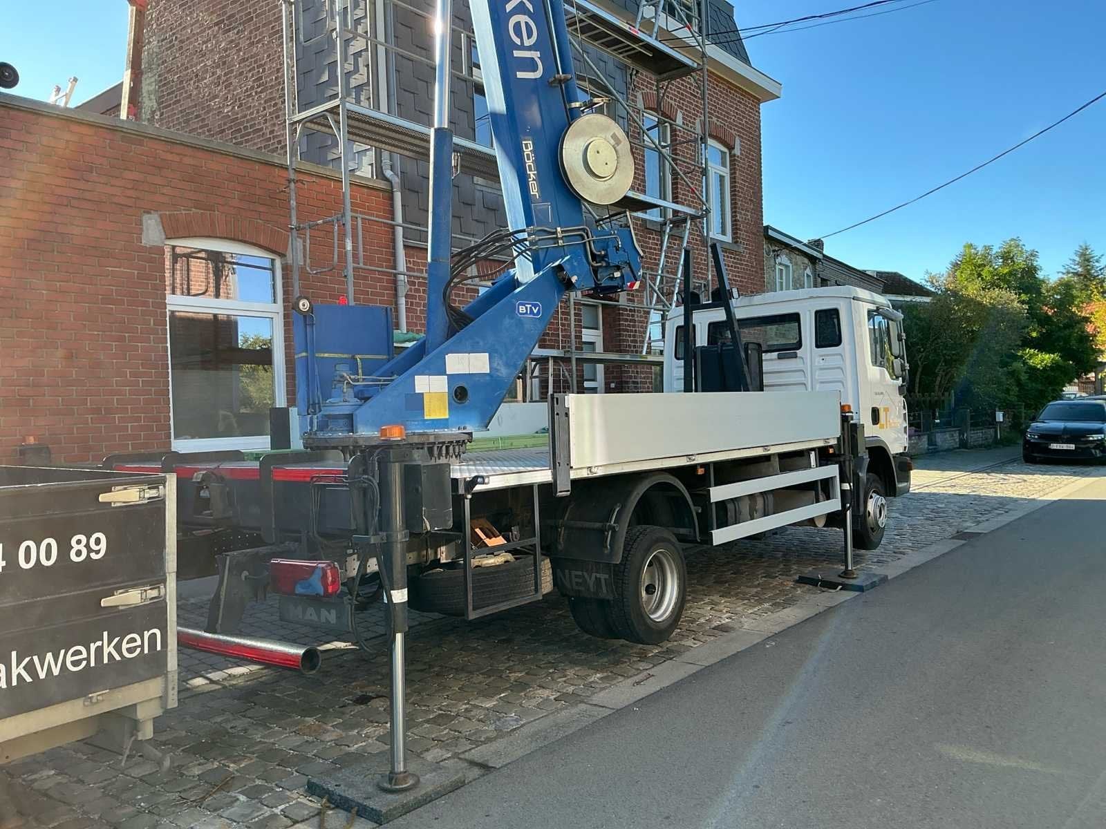 2006 MAN TGL KG 88 F Camion grue, Autos, Achat, Entreprise, Autres carburants, MAN