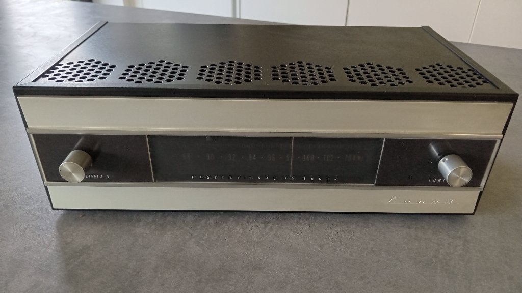 Carad FM  tuner met buizen, Ophalen of Verzenden, Gebruikt