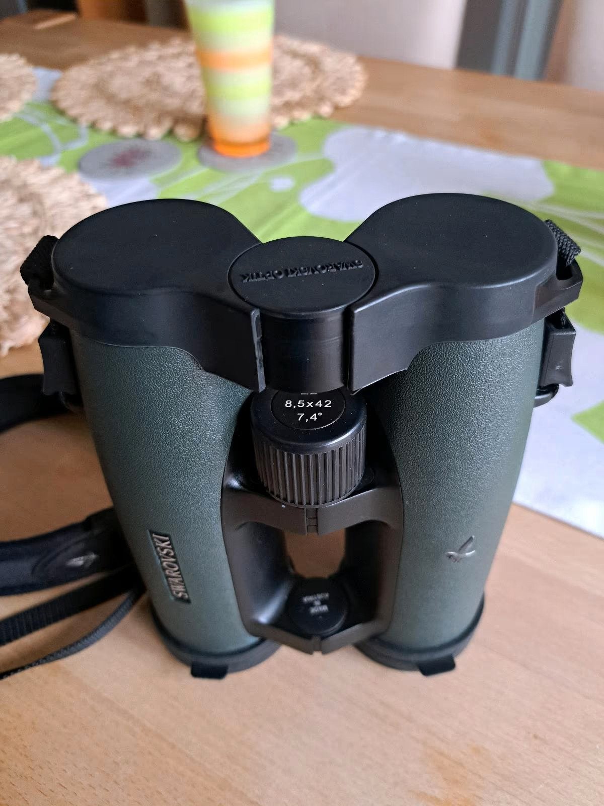 Swarovski EL 8,5*42 vert Jumelles Optique, Ophalen of Verzenden, Zo goed als nieuw