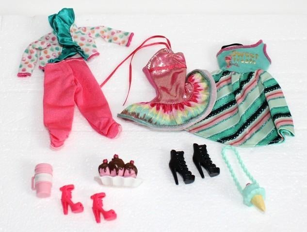 Kledingsetje #1 voor Barbie, Ophalen of Verzenden, Gebruikt, Barbie