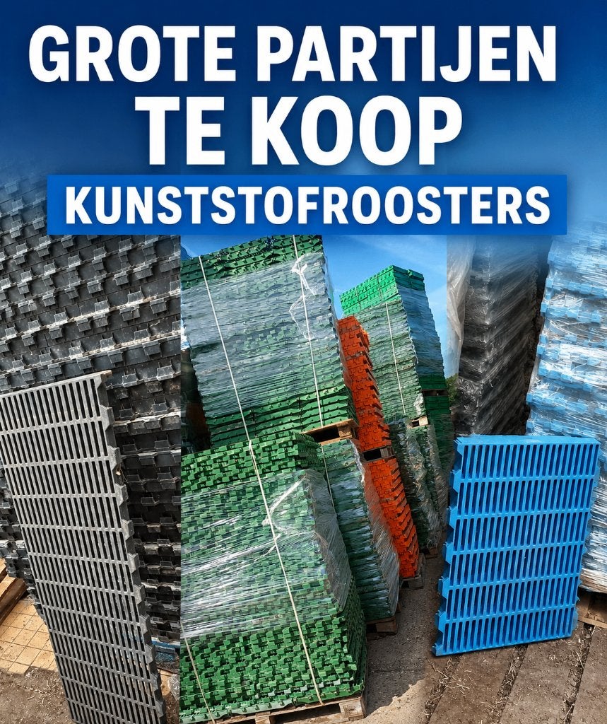 Kunststof roosters, Meerdere dieren, Varken