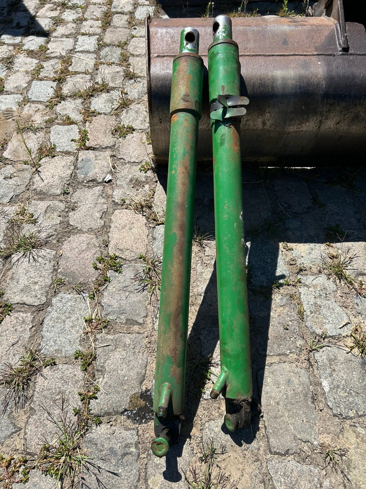Pistons olie cilinders, Ophalen