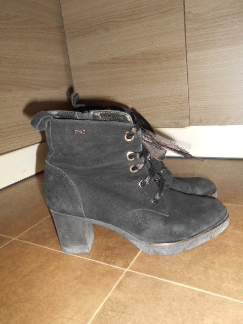 Bottes basses noires Nathan Baume/Taille 37, Enlèvement ou Envoi, Comme neuf, Boots et Botinnes, Nathan Baume